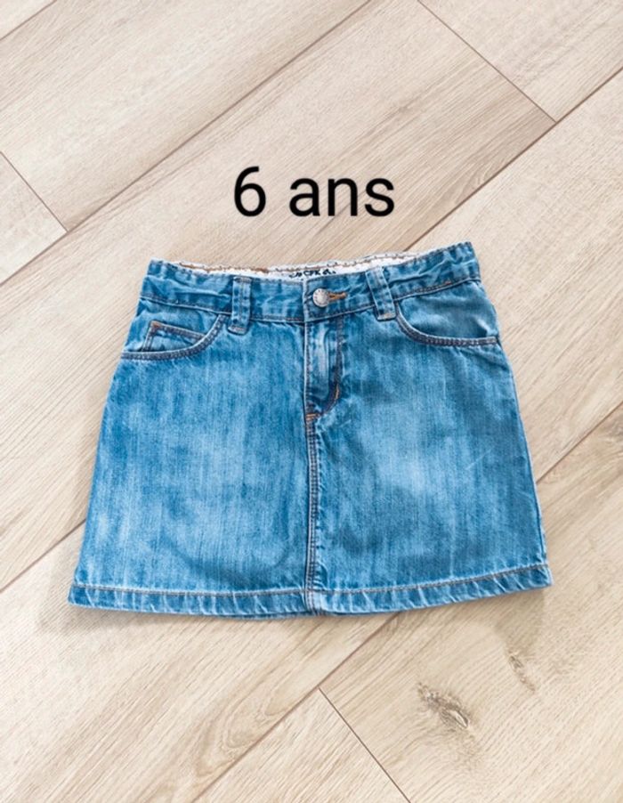 Jupe jeans 6 ans