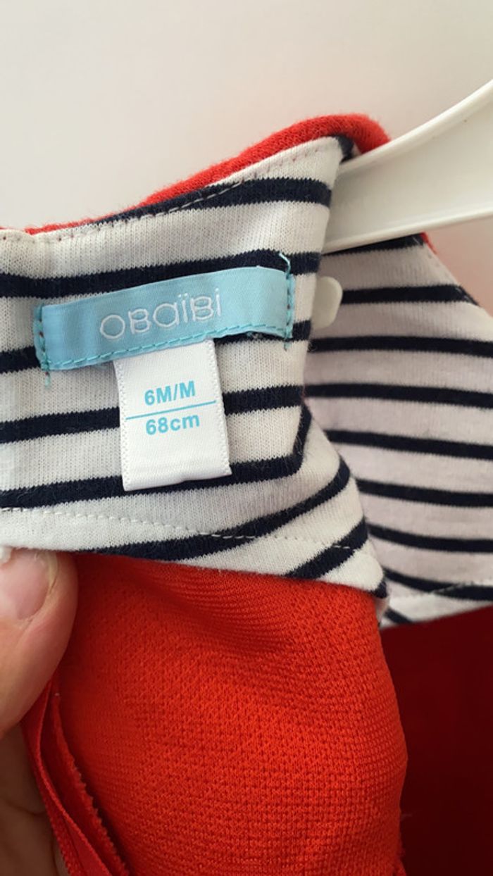 Robe bébé fille Obaibi 6 mois - photo numéro 3