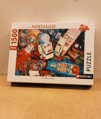 Puzzle 1500p Nathan Le coffre à jouets