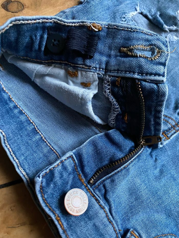 Short bermuda en jeans stretch 7 ans Zara - photo numéro 6