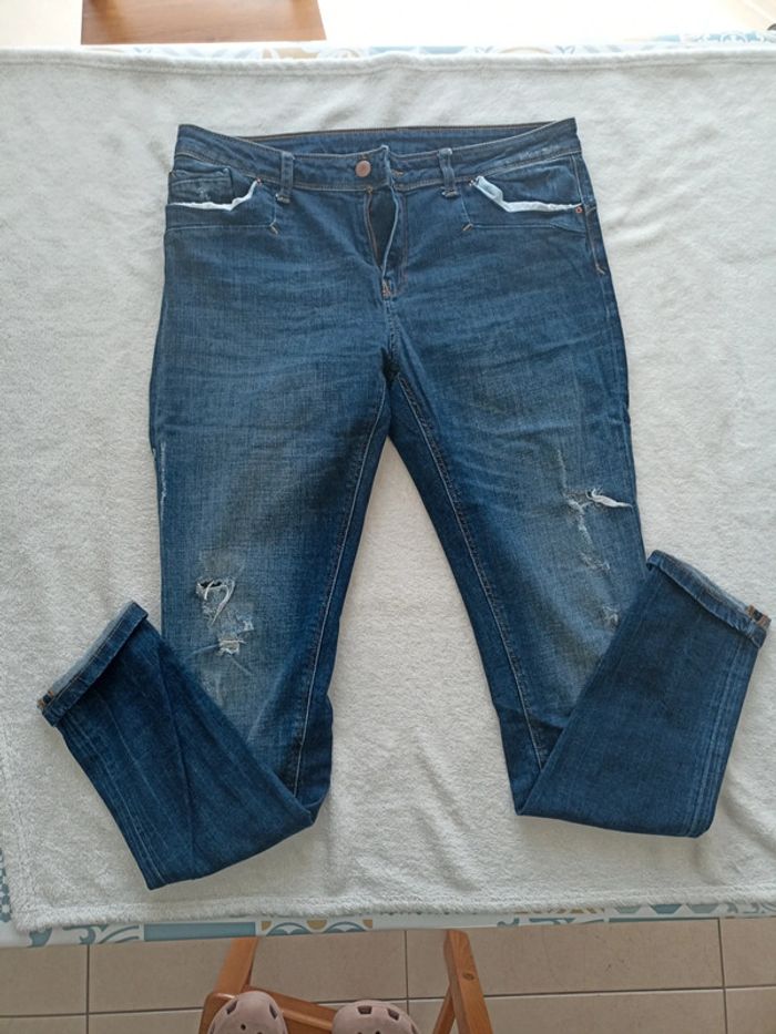 Jean Naf Naf effet usé