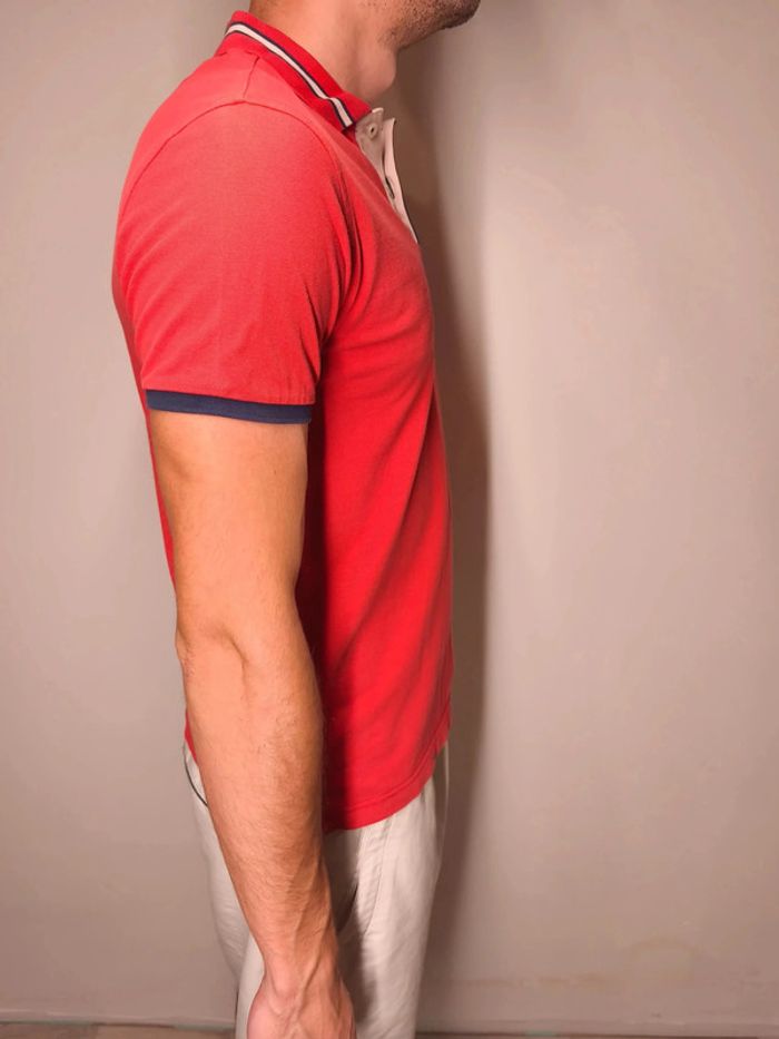 Polo Harmont & Blaine Homme Taille S Rouge - photo numéro 3