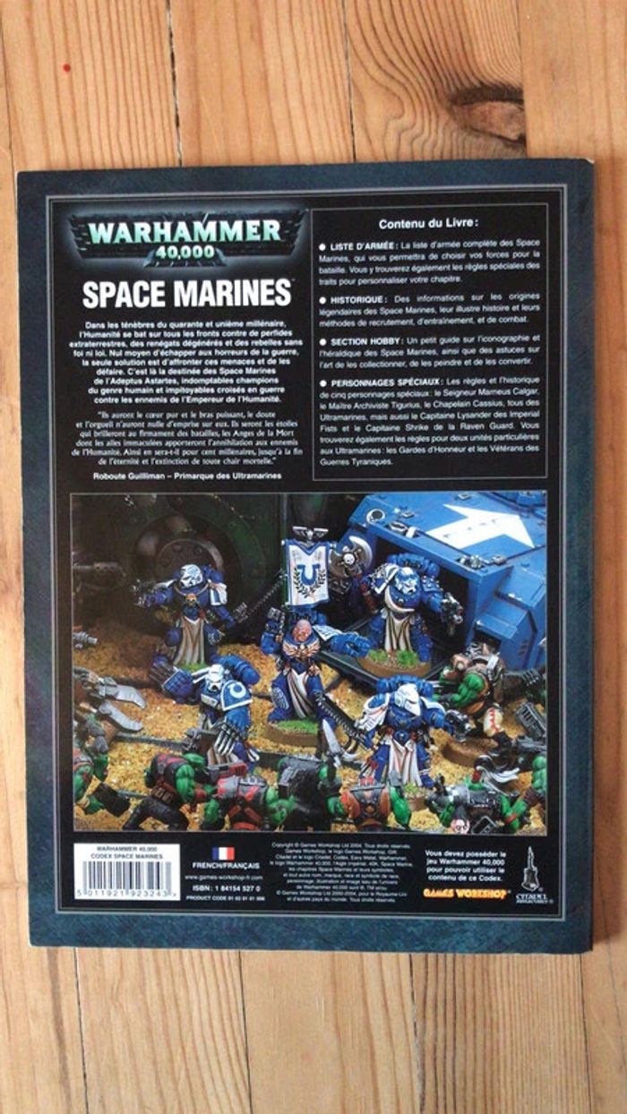 🤩 warhammer 40000  Superbe catalogue Space marines - photo numéro 5