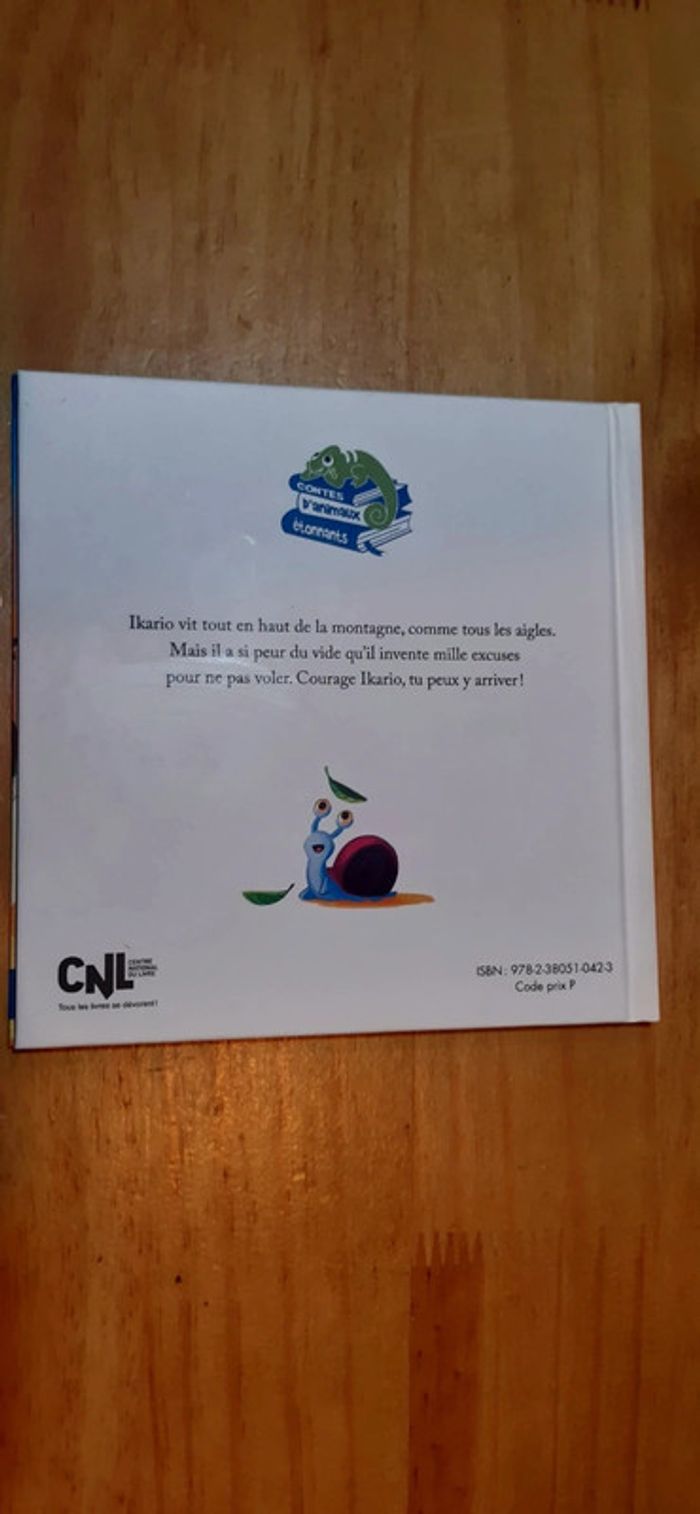 Livre L'aigle qui avait le vertige - photo numéro 3