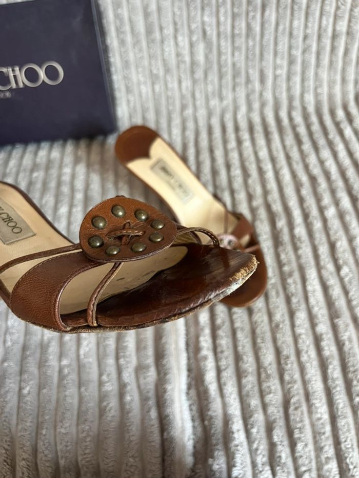 Talons Jimmy Choo authentiques - modèle “Clare Kid” - 38 - photo numéro 8