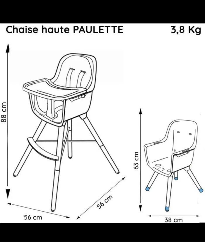 Chaise haute évolutive - photo numéro 7