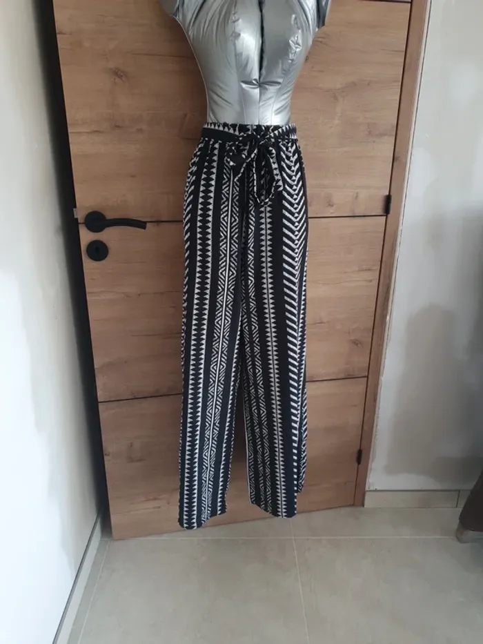 Pantalon fluide motif - photo numéro 4