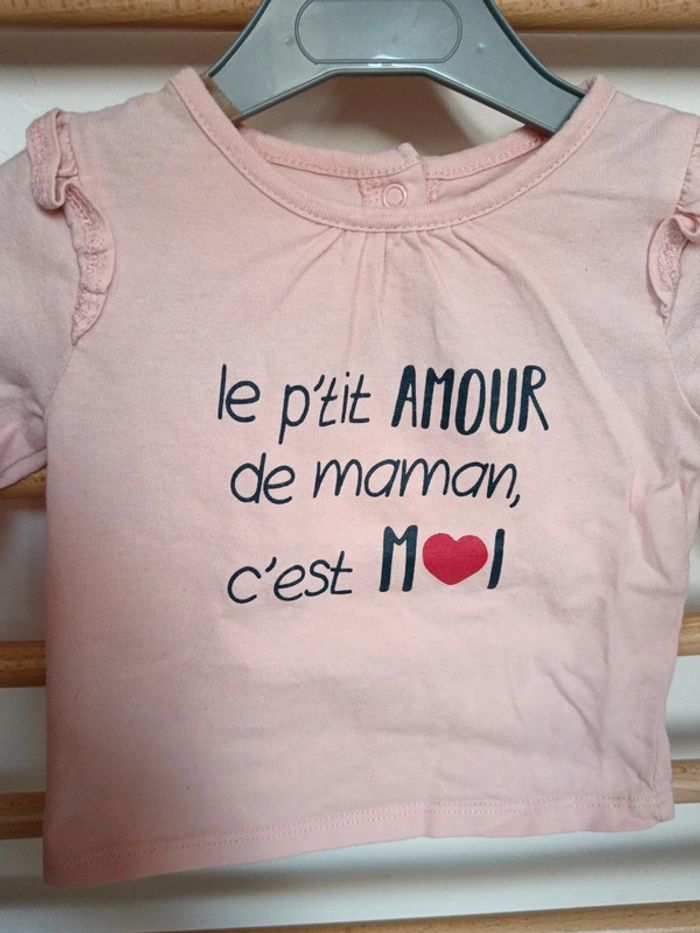 T-shirt manche longue vertbaudet - photo numéro 2