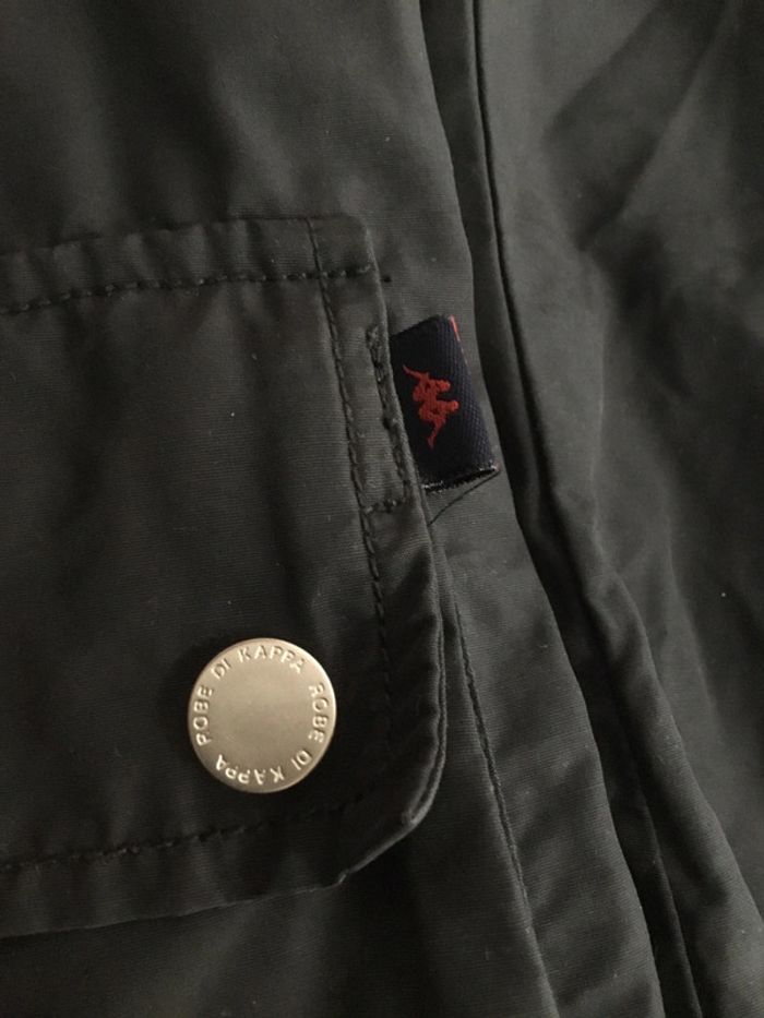 Veste coupe-vent imperméable pour homme Kappa noire taille M 094 - photo numéro 4