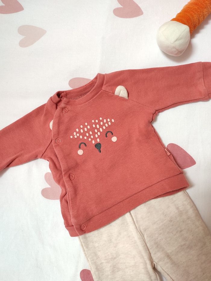 Ensemble bébé fille - Renard - Bon état - In extenso - photo numéro 2