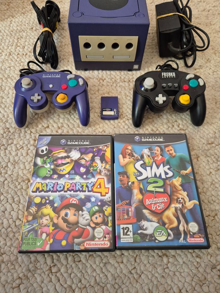 Console Nintendo gamecube et jeux - photo numéro 2