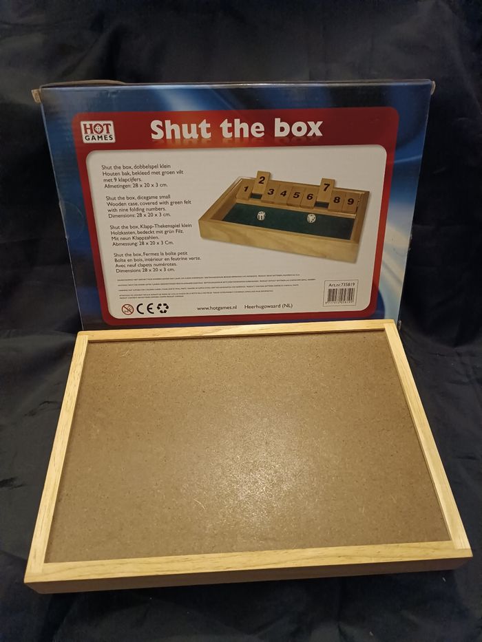 Jeu Shut the Box - photo numéro 6