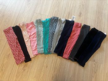Lot leggings fille 3 ans