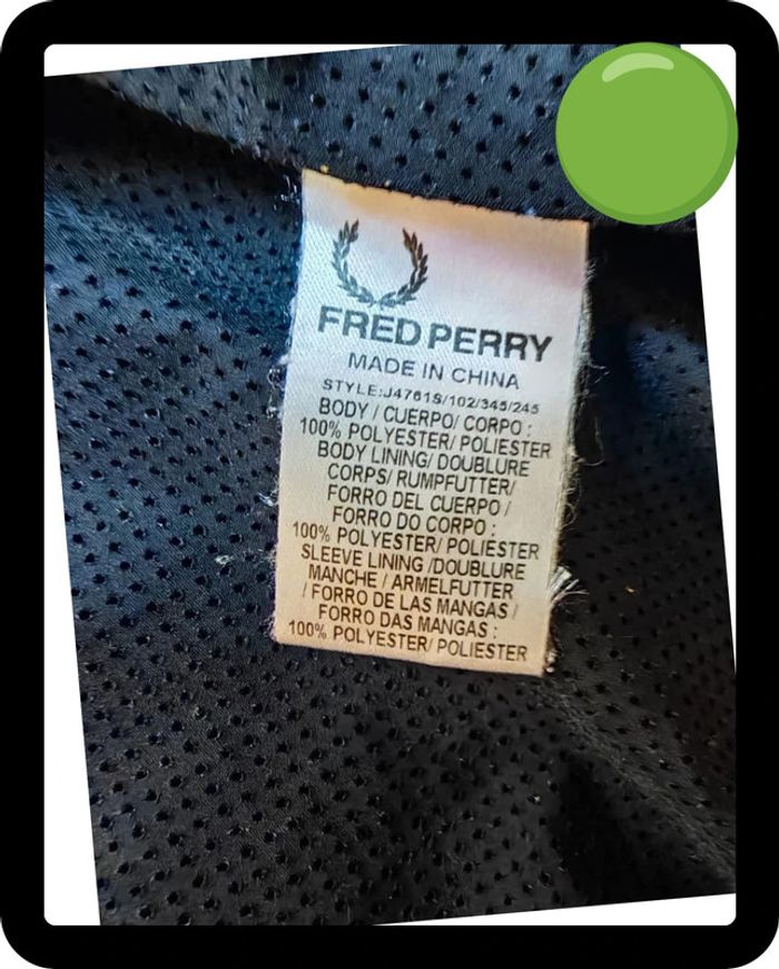 Veste Fred Perry taille s pour femme - photo numéro 5