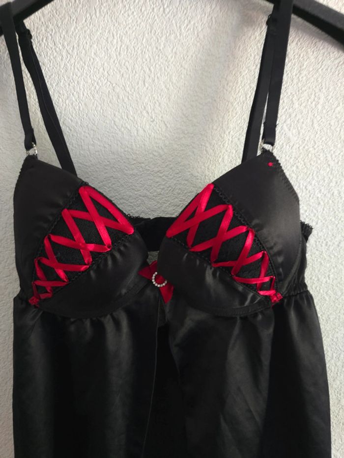 Nuisette sexy avec soutien gorge intégré taille 85B - photo numéro 2