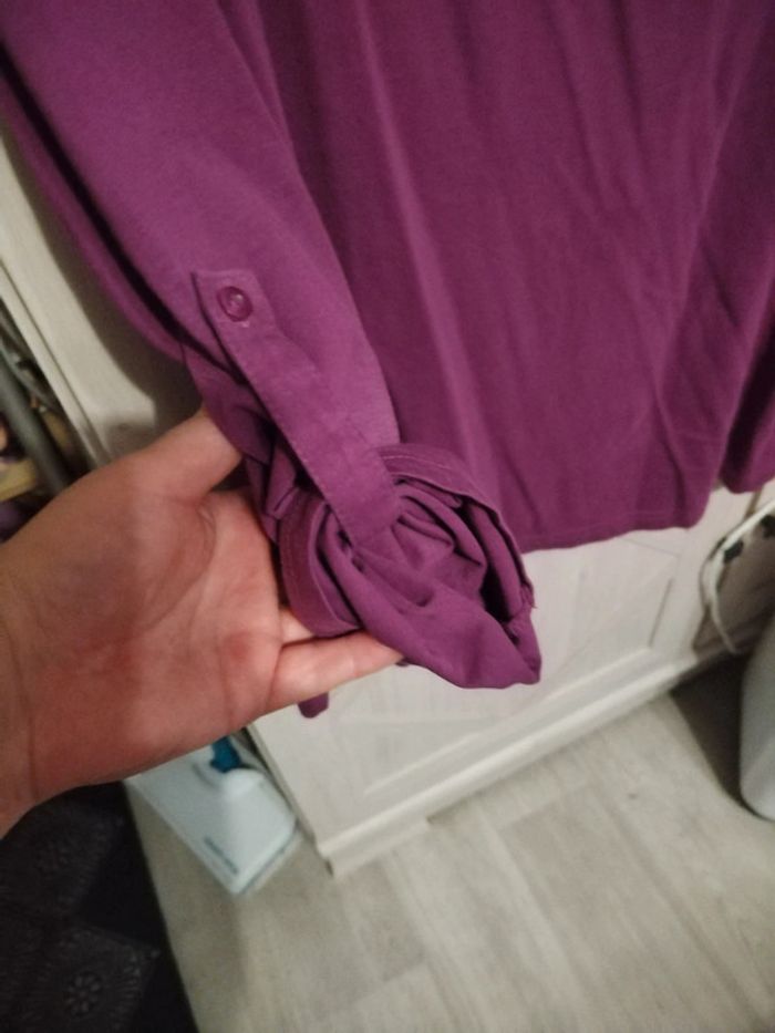 Tee shirt violet - photo numéro 8