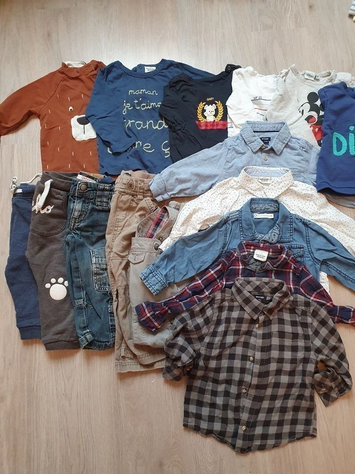 Lot 18 mois 16 pieces