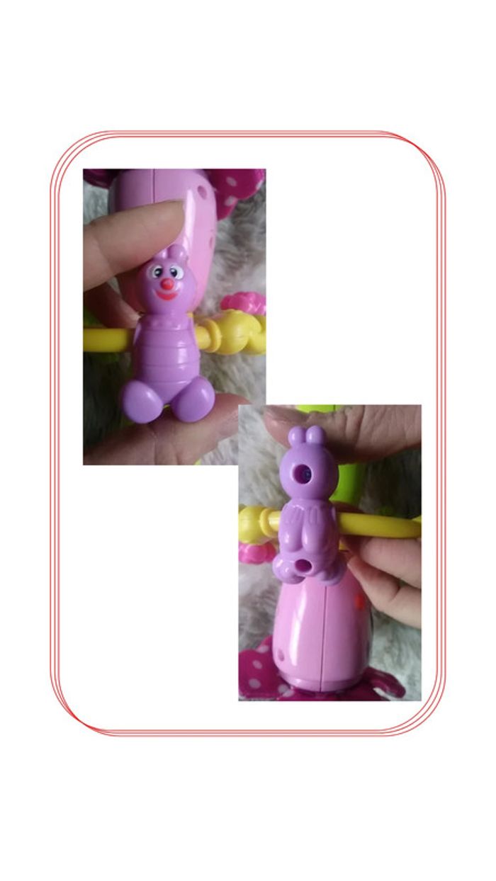 Hochet 🌺P'tite Fleur rose🌺 - Vtech baby - photo numéro 8