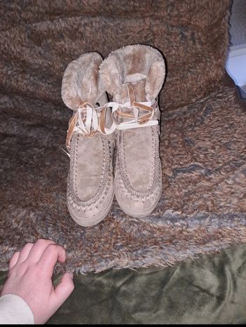 Chaussures  hivernal à moumoute