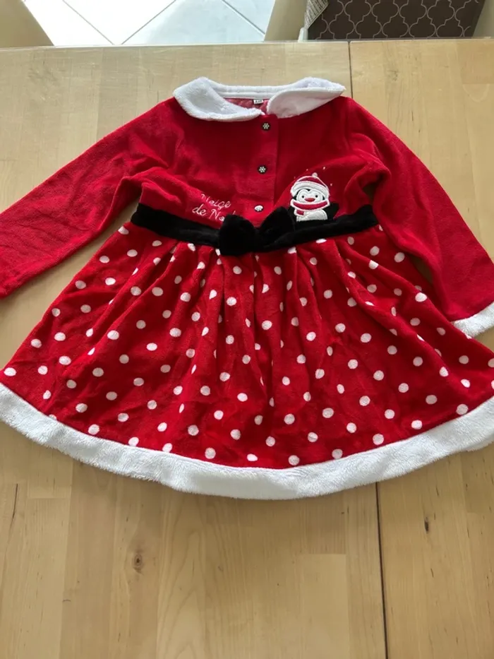 Robe de Noël 23 mois fille neuve