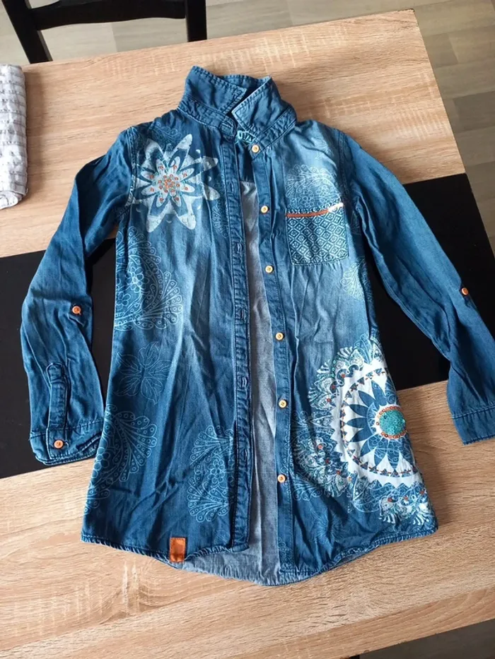 Chemise en jeans Desigual 11 ans - photo numéro 10