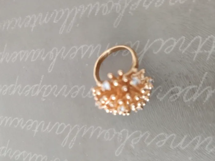 Bague en plaqué - photo numéro 2