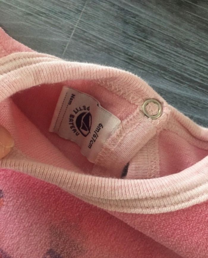 Pyjama petit bateau 6 mois - photo numéro 2