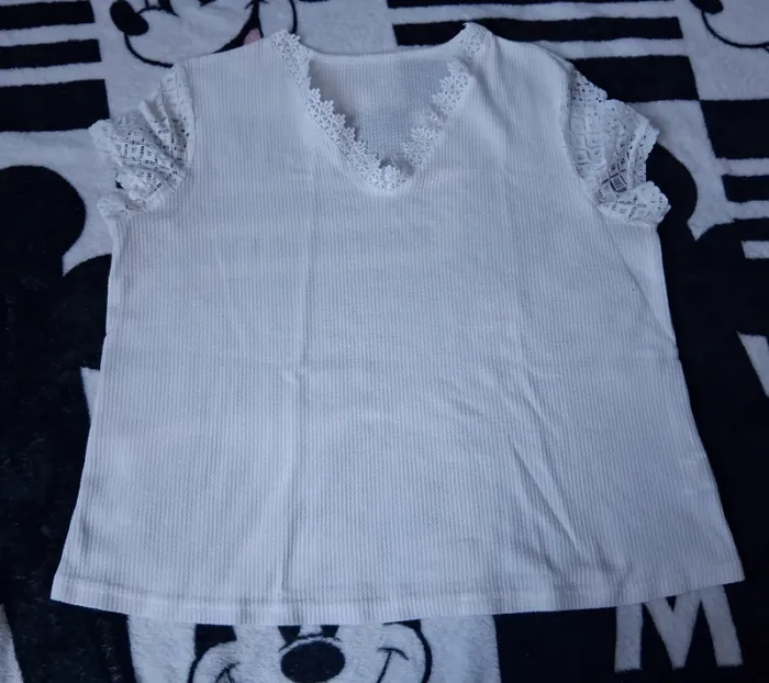 Haut blanc T40