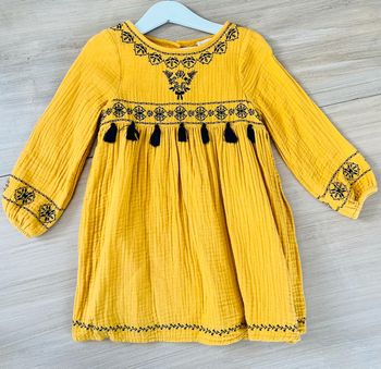 Robe en gaz de coton Orchestra