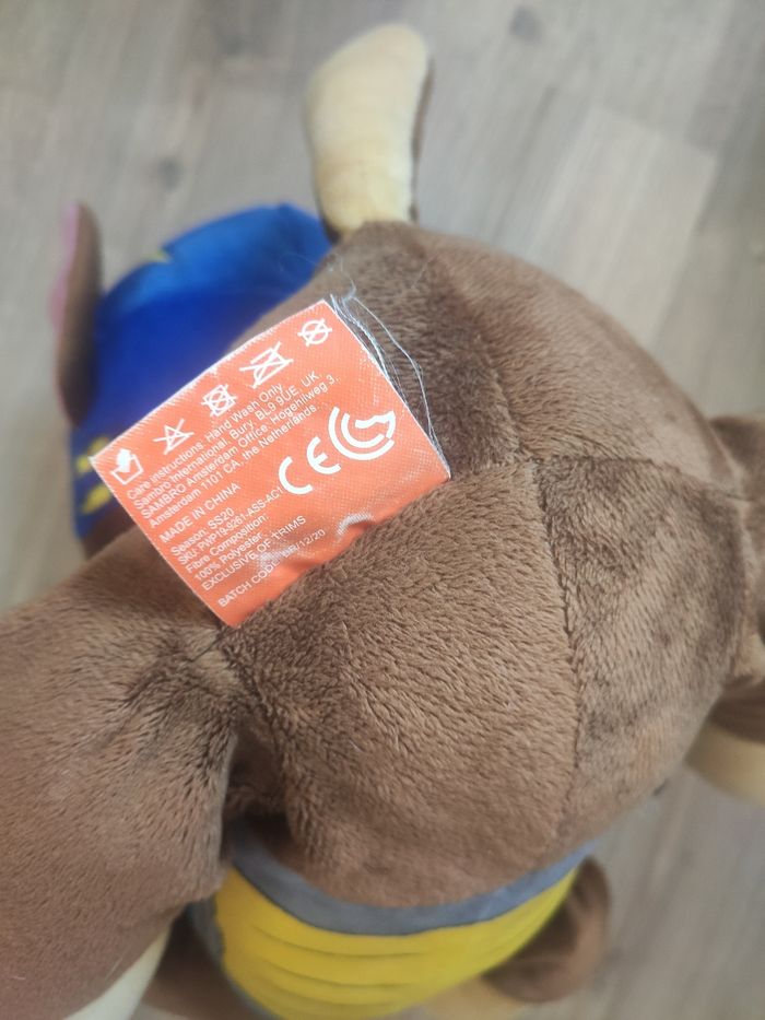 Peluche Chase pat patrouille grand format - photo numéro 6