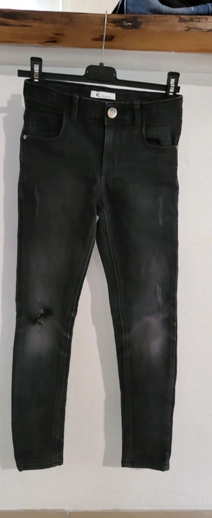 Jeans Kookaï noir 8 ans
