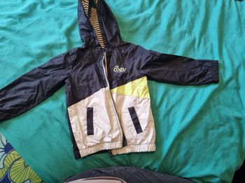 Veste imperméable reflechissante