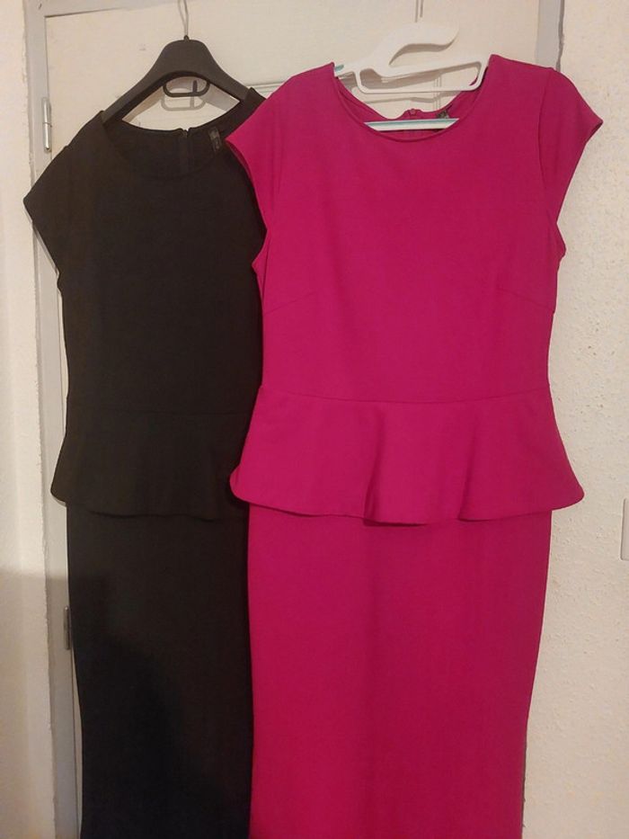Lot de 2 jolies robes rouge et noire 44 FR (42 EU) ou à l'unité possible
