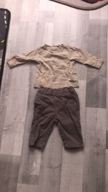 Influx - ensemble tee-shirt + pantalon 3 mois