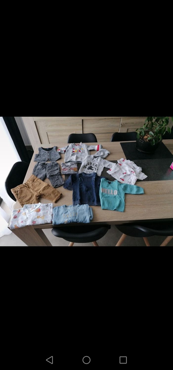 Lot garçon 3 mois