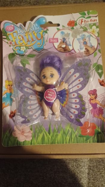 Butterfly fairy neuf press my belly toys