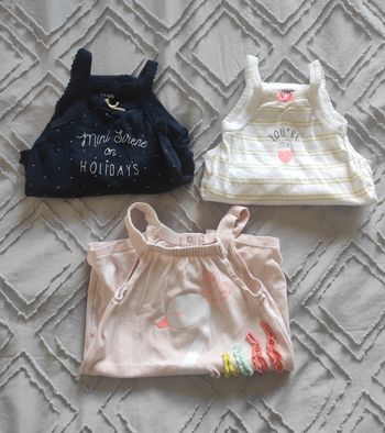 Lot été  bébé fille 9 mois 