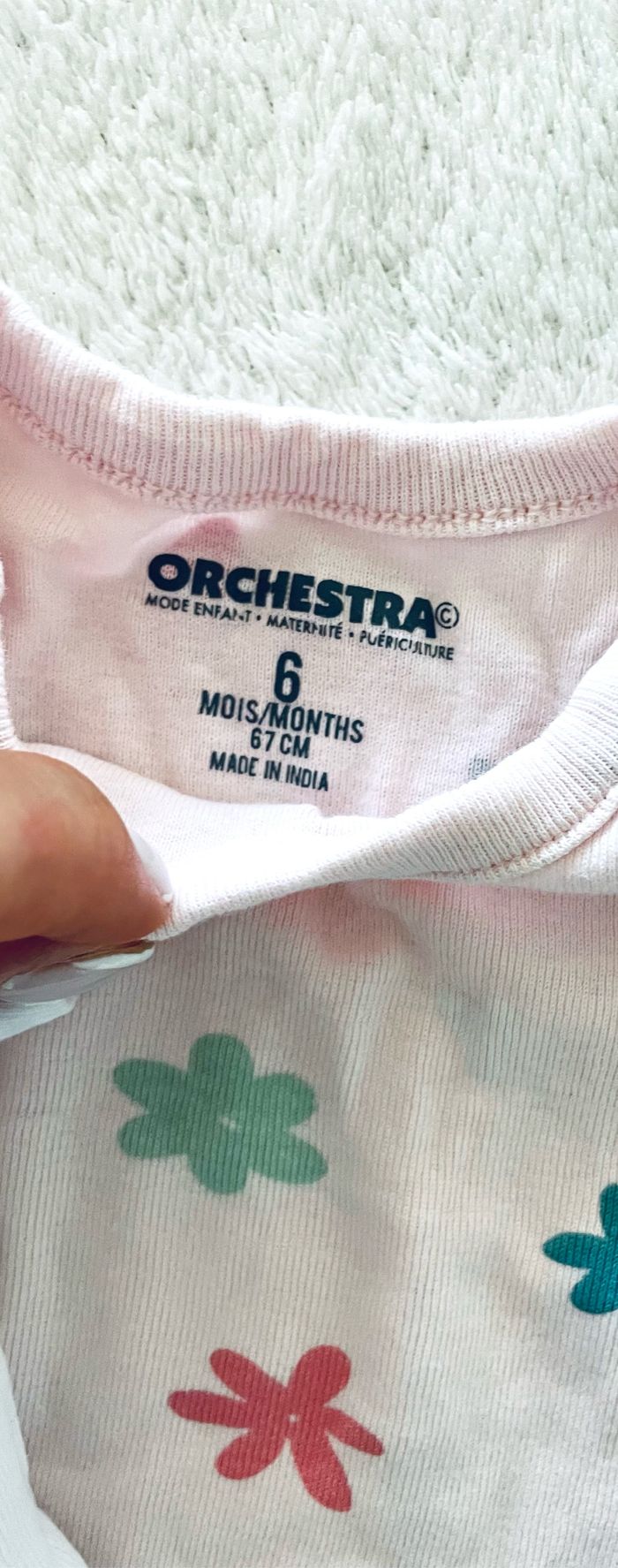 lot de 7 body manches courtes « Orchestra » Taille 6 mois - photo numéro 5