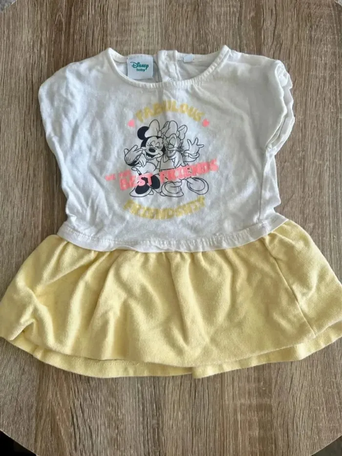 Robe fille Minnie Daisy Disney été 12 mois 74 cm - photo numéro 2