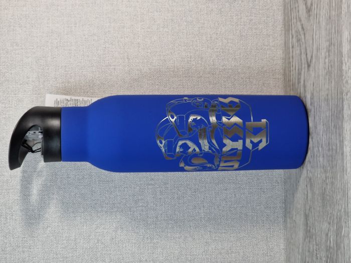 Gourde Isotherme 500ml Bleu Fonçé Avec Paille - Ulysses 31 - photo numéro 1