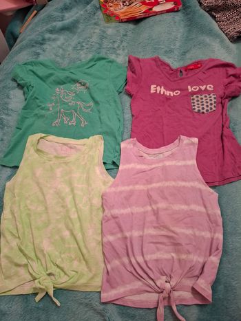 Lot t-shirt fille