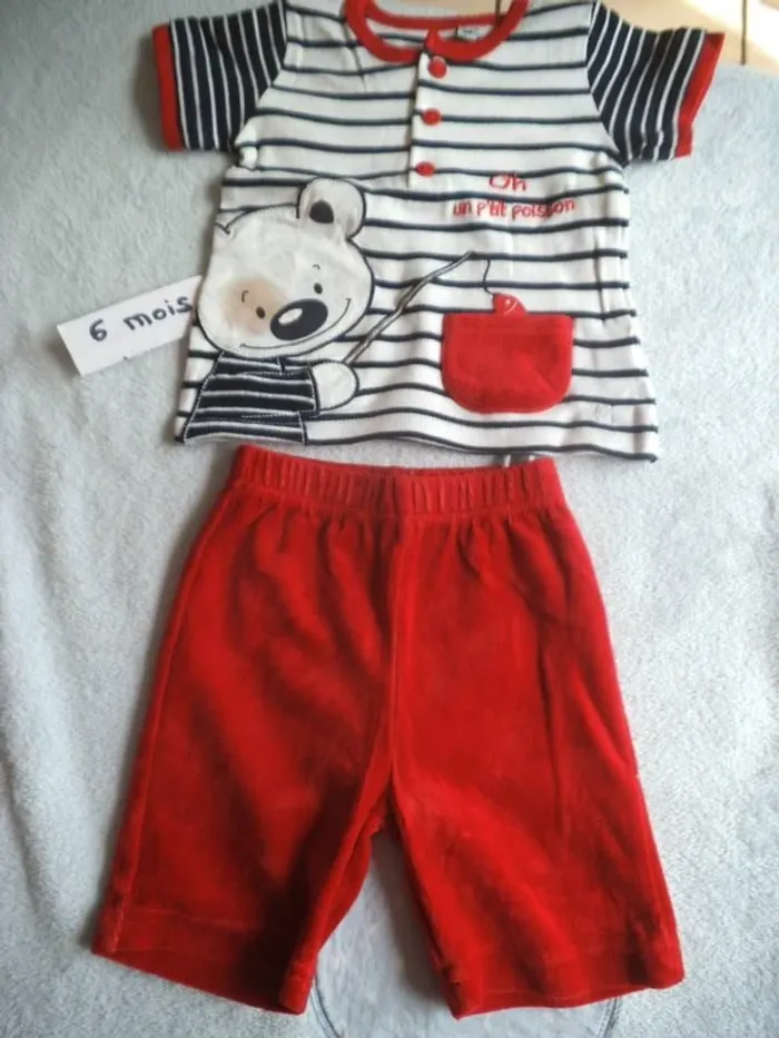 Lot de 3 ensembles 6 mois - photo numéro 4