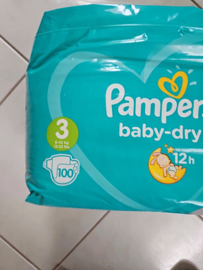 Paquet de 100 couches Pampers taille 3 Neuf - photo numéro 3