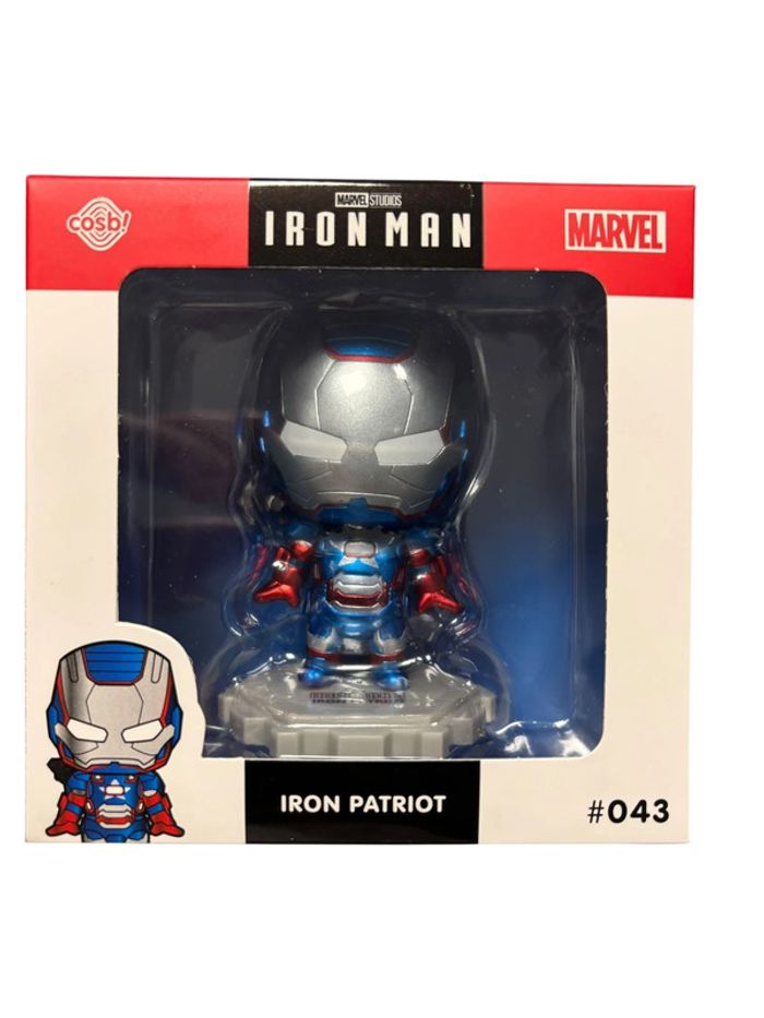 Figurine Marvel Studios Iron Man Iron Patriot Cosbi Hot-Toys 043 neuf