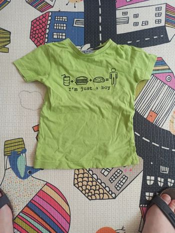T-shirt manches courtes i'm just a boy