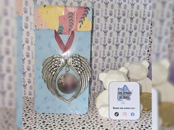 Boule de Noël, aile d'ange personnalisables