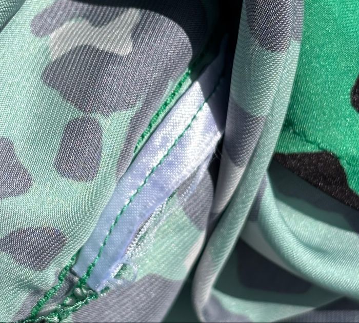 🌿 Chemise satinée imprimé léopard – Vert (Kiabi, T.38) - photo numéro 8