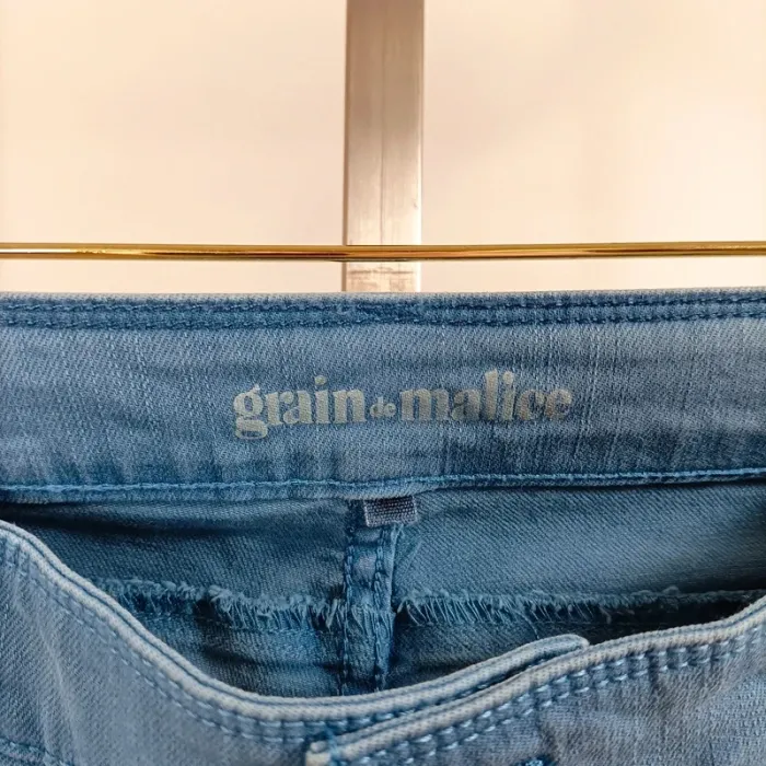 Jean slim bleu ciel Grain de Malice taille 40 – coton stretch A1046 - photo numéro 10