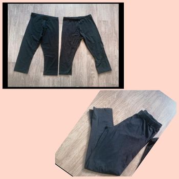Lot 3 leggings neuf 2 court et 1 long 42