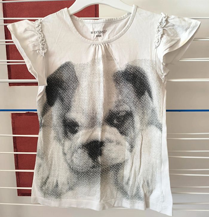 T-shirt fille 8 ans / In extenso